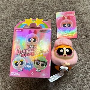 Miniso Powerpuff Girls Heart Sit Nicely Figure - Unicorn Blossom